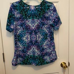 Liz Claiborne Geometric Print Blouse